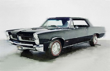 1966 Pontiac GTO by Naxart art print