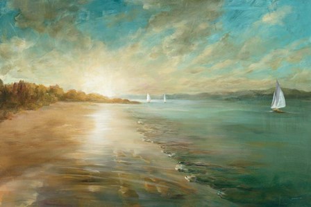 Coastal Glow by Danhui Nai art print