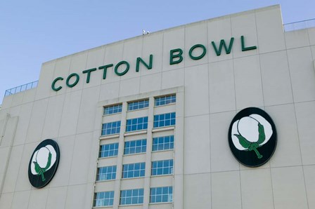 Cotton Bowl Stadium, Fair Park, Dallas, Texas by Panoramic Images art print