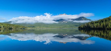 Pyramid Mountain at Jasper National Park, Alberta, Canada by Panoramic Images art print