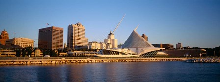 Milwaukee Art Museum, Milwaukee, WI by Panoramic Images art print