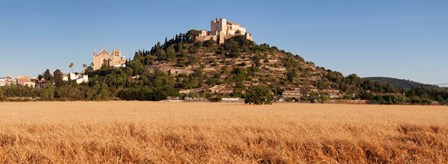 Parish Church of Transfiguracio del Senyor and Santuari de Sant Salvador, Spain by Panoramic Images art print