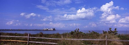 Anna Maria Island City Pier, Tampa Bay, Florida by Panoramic Images art print