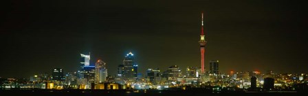 Sky Tower, Auckland, New Zealand by Panoramic Images art print