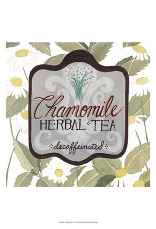 Tea Label IV by Grace Popp art print