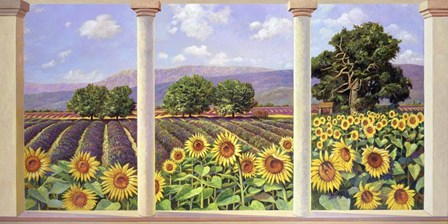 Finestra sui Girasoli by Andrea Del Missier art print