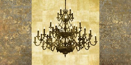 Chandelier Classique by Remy Dellal art print