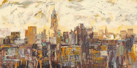 Mattino a New York by Luigi Florio art print