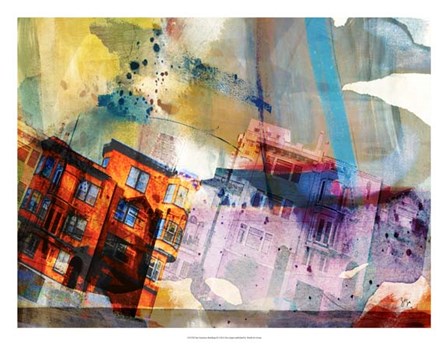 San Francisco Buildings III by Sisa Jasper art print