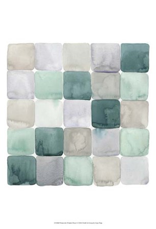 Watercolor Window Panes II by Grace Popp art print