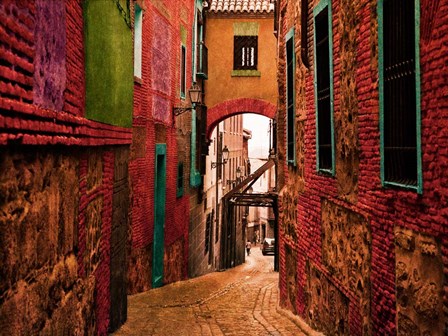 Old Toledo by Ynon Mabat art print