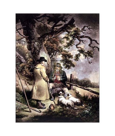 Sheerd&#39;s Meal    [Lge] by George Morland art print