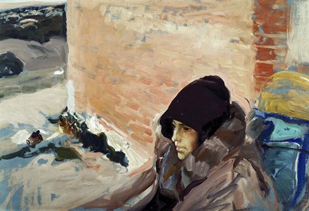 Portrait of Maria as a Convalescent by Joaquin Sorolla y Bastida art print