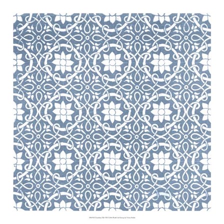 Chambray Tile VII by Vision Studio art print