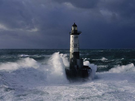 Phare d&#39; Ar-Men, Bretagne by Jean Guichard art print