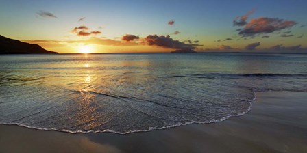 Baie Beau Vallon, Seychelles by Frank Krahmer art print