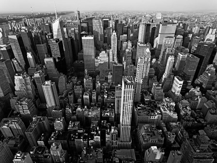 Midtown Manhattan, NYC by Vadim Ratsenskiy art print