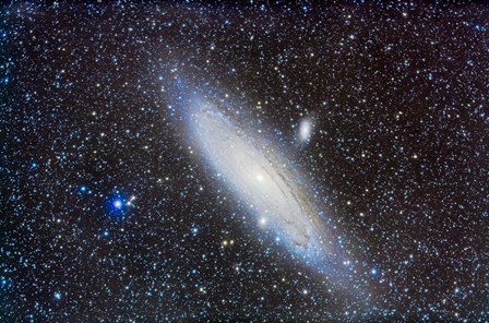 Andromeda Galaxy with Companions by Alan Dyer/Stocktrek Images art print