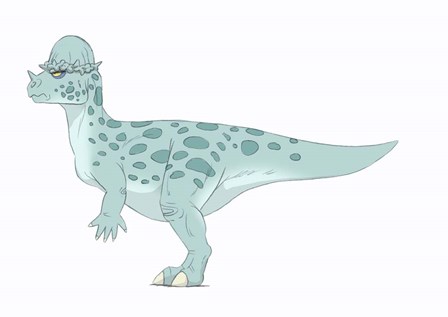 Pachycephalosaurus by Alice Turner/Stocktrek Images art print