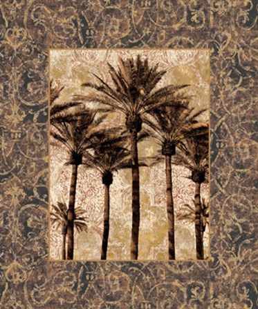 Palm Collage II by John Seba art print