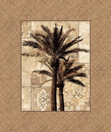 Palm Paradise II by John Seba art print