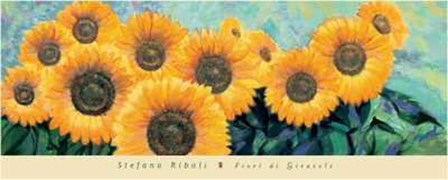 Fiori di Girasole by Riboli Stefano art print