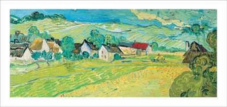 Vue Ensoleille Pres d&#39;Auvers by Vincent Van Gogh art print