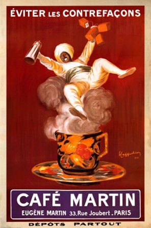 Cafe Martin by Leonetto Cappiello art print