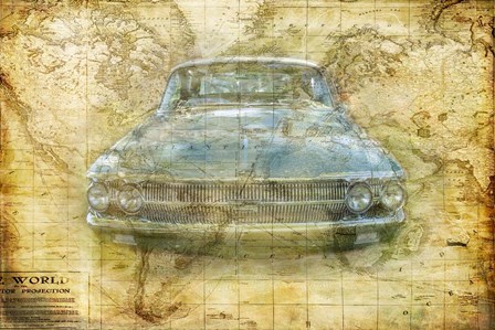 Vintage Mercury by Ramona Murdock art print