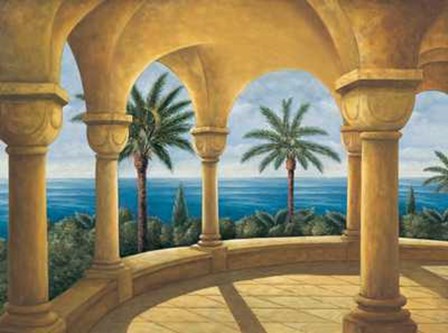 Samuel Blanco - Ocean View I Size 47.25x35.5 by Samuel Blanco art print