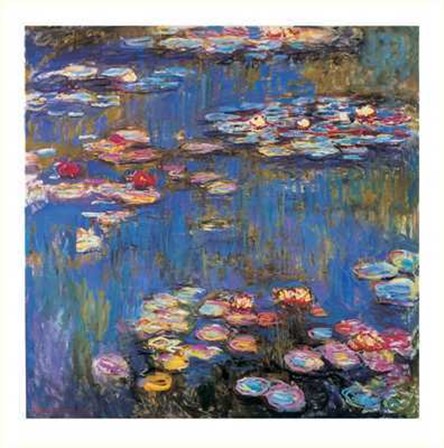 Waterlilies, c.1916 by Claude Monet art print