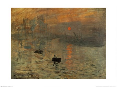 Impression Brouillard by Claude Monet art print