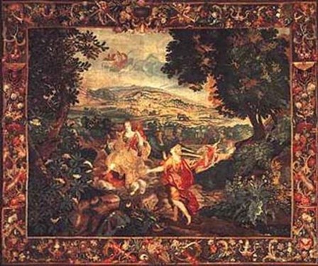 Flemish Tapestry art print