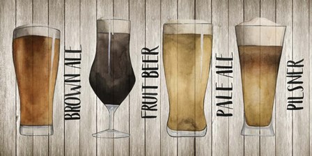 Beer Chart I by Grace Popp art print