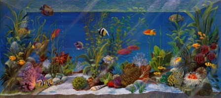 Acquario by Isabella Cuccato art print