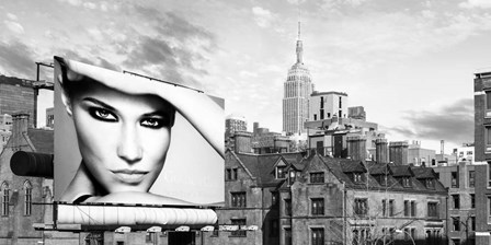 A Billboard in Manhattan by Julian Lauren art print