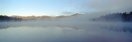 Lake with mountain range in the background, Chocorua Lake, White Mountain National Forest, New Hampshire by Panoramic Images art print