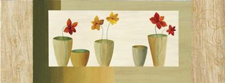 Vases avec Fleurs II by Genevieve Boulez art print