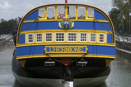 L&#39;Hermione Ship, France by Panoramic Images art print