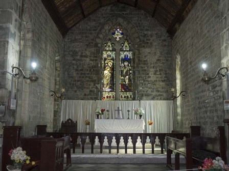 Interiors of the St. John in the Wilderness, India by Panoramic Images art print