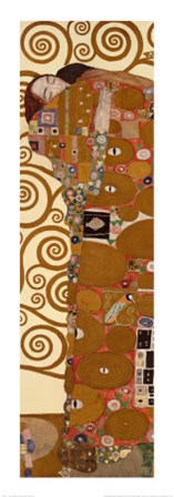 Fulfillment, c.1909 (detail) by Gustav Klimt art print