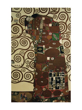 Fulfillment, c.1909 by Gustav Klimt art print