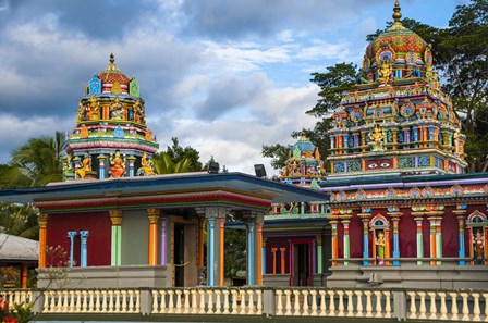 Sri Siva Subramaniya Hindu temple, Nadi, Viti Levu, Fiji by Michael Runkel / DanitaDelimont art print