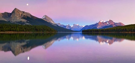 Maligne Lake by Yan Zhang art print