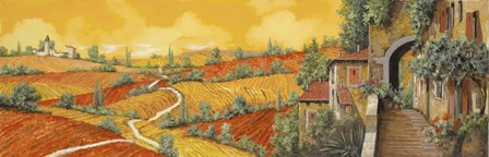 Bassa Toscana by Guido Borelli art print