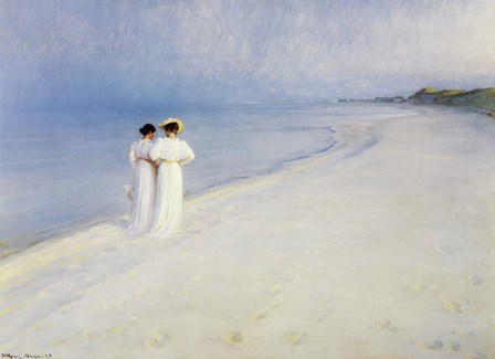 Summer Afternoon On Skagen Beach by Marcus Jules art print