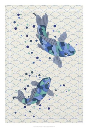 Playful Koi I by Rebecca Bryant art print