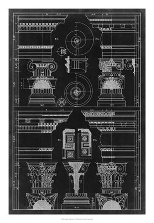 Graphic Architecture V by Vision Studio art print