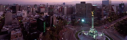 Victory Column in a City, Independence Monument, Mexico City, Mexico by Panoramic Images art print