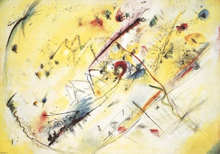 Helles Bild, 1913 by Wassily Kandinsky art print